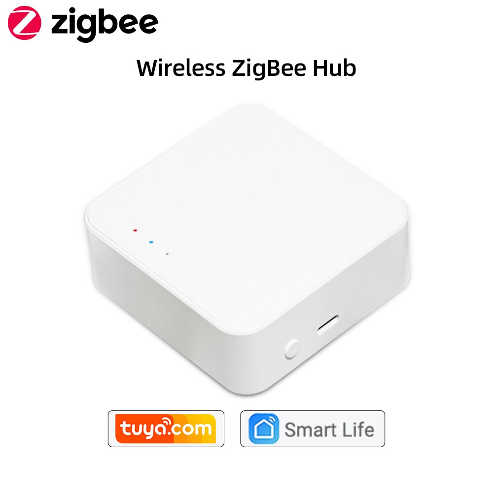 Tuya ZigBee 3.0 Wireless 4-Button Portable Remote Works with Smartthings Conbee Deconz Stick Domoticz Hub Required