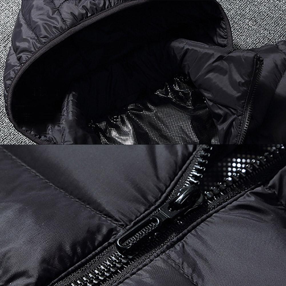 Chaqueta térmica eléctrica de grafeno para exteriores, abrigo de invierno de fibra de carbono con calefacción USB de temperatura constante