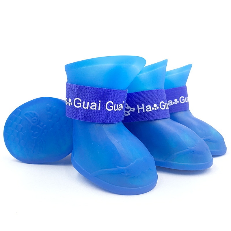 L Hond Schoenen Waterdicht Ballon Rubber Regen Eskimo Bellington Terrier Border Collie Middelgrote Husky Shiba Inu