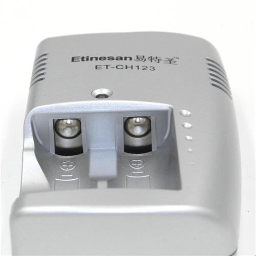 ETINESAN 16340, cargadores de baterías CR123A, cargadores de baterías de litio directos, compatibles con baterías de litio, de enchufe europeo de EE. UU.
