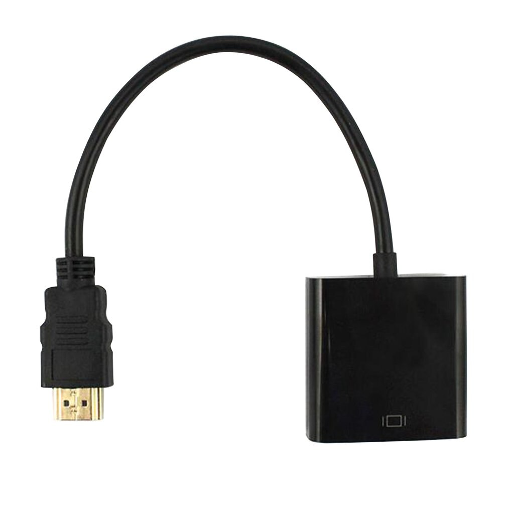 Hdmi Naar Vga Adapter Man-vrouw Converter Voor PS4 1080P HDMI-VGA Adapter Met Video Hdmi Vga Audio Kabel jack Voor Computer Tv