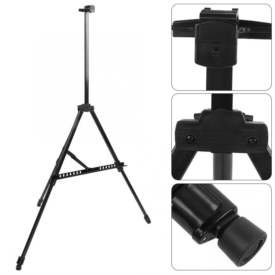 Portable Metal Folding Adjustable Painting Easel Display Support Studio Sketch Drawing Board Easel