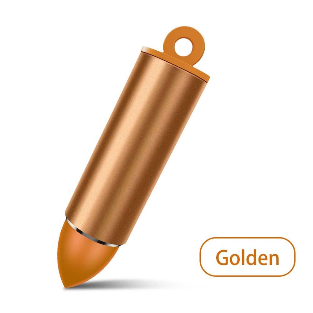 GUUGEI Magnetische Kabel Stecker Fall Micro USB Typ C Portable Storage Box Magnet Anschluss Kopf Tipps Container Kugel Stecker Fall: Gold Plug Box