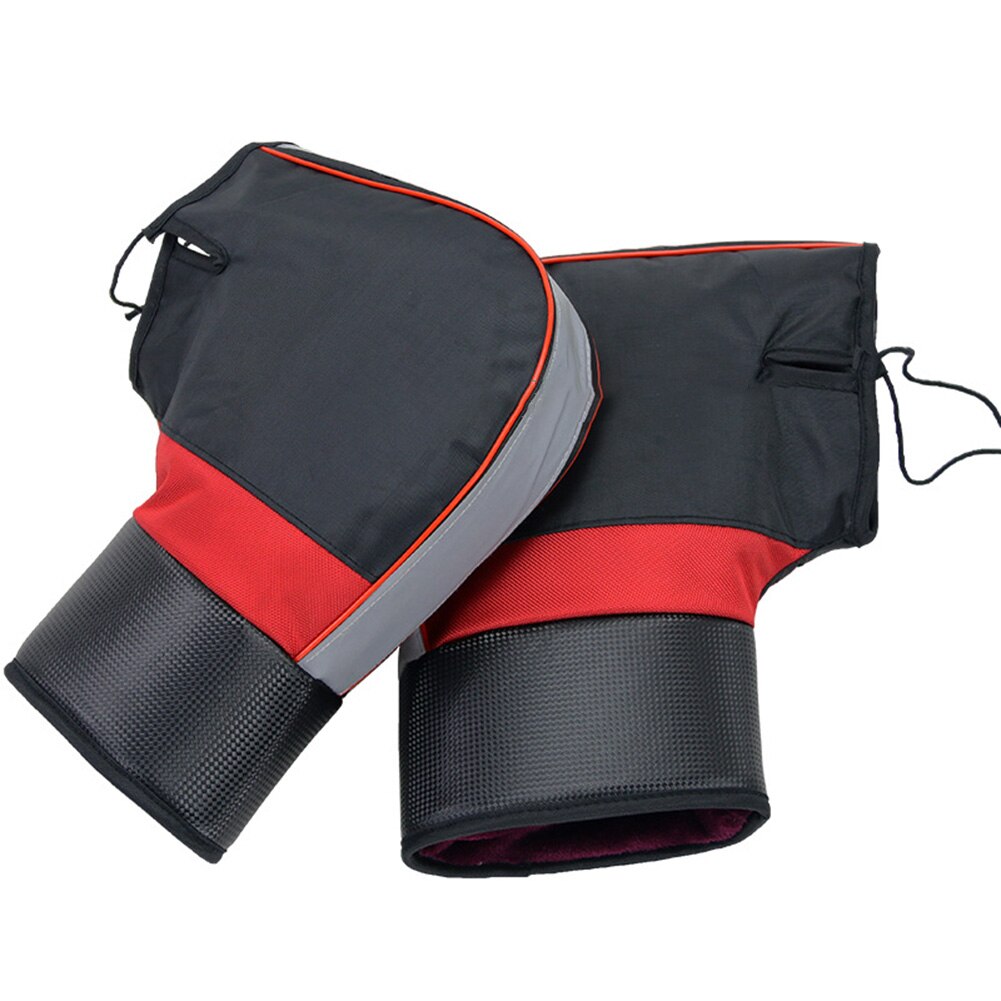 Manguitos térmicos de invierno para manillar de motocicleta, guantes universales para motocicletas, accesorios para motos: A