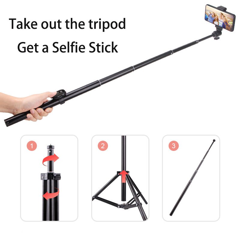 170cm Tripod for Phone Smartphone Tripode for Mobile Phone Trepier Flexible Selfie Stick Tripod Cellphone Handy Stativ