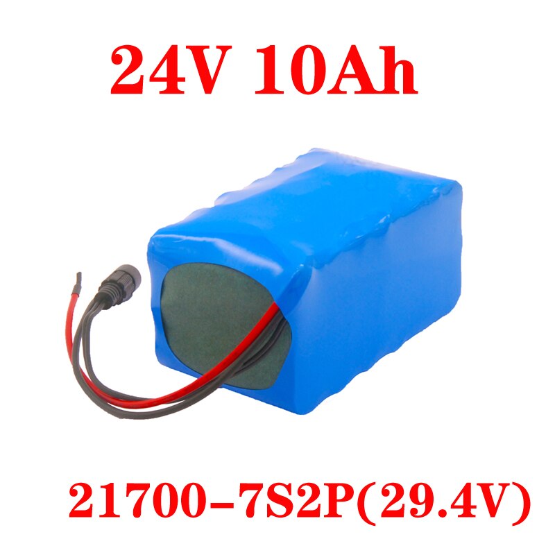 LiitoKala 24V 15Ah 10Ah battery pack 21700 5000mAh 7S 250w 29.4V lithium ion battery for wheelchair electric bicycle: 29.4V10Ah