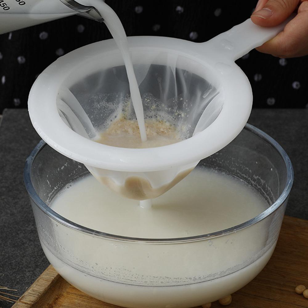 Soja Milch Filter Haushalt Küche Sieb Ultra-Feine Baby Gepressten Saft Sieb Trennung Filter Bodensatz Küche Zubehör