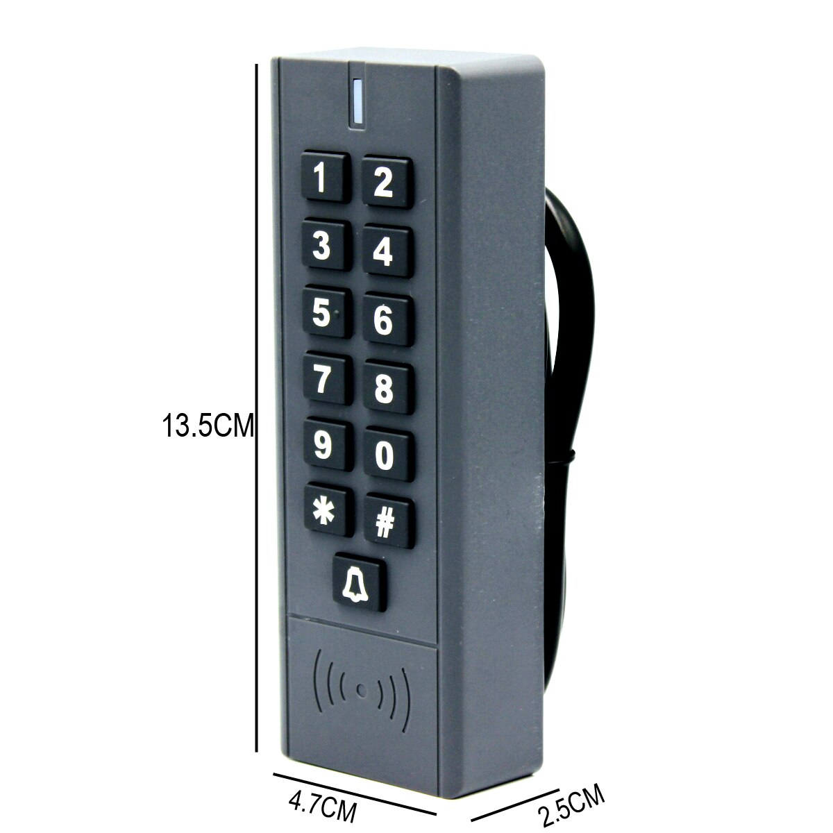 1000 User DC 12V-24V RFID 125Khz Access Controler Wiegand 26 input output Proximity Entry Door controler Waterproof A9-DEM