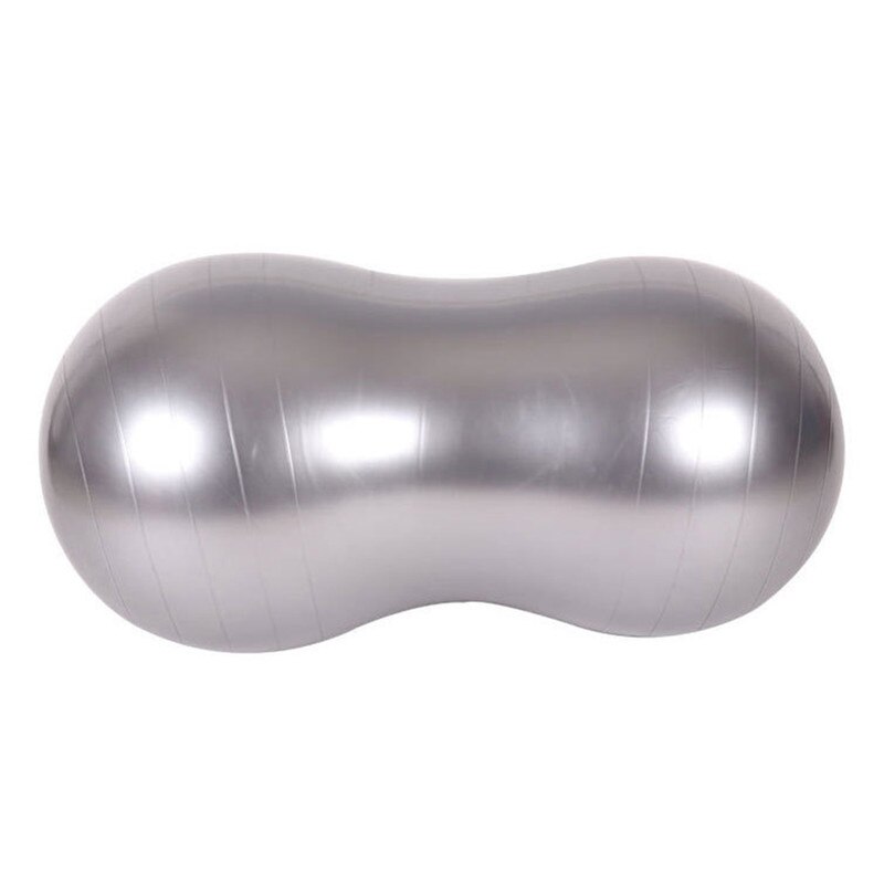 Gym Yoga Ball Anti Burst Exercise Aerobic Fitness Stability Exercise Balance Yoga Pilates Workout: sliver