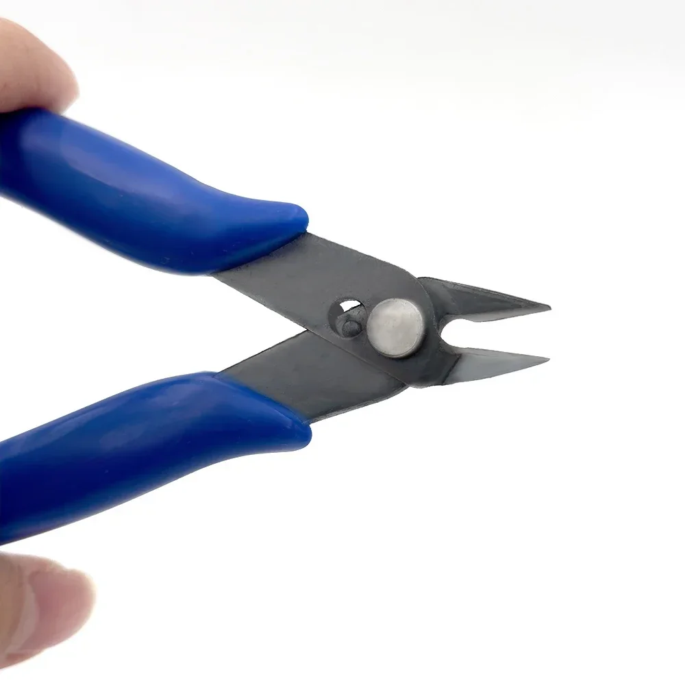 Alicate de aço carbono alicate diagonal cortadores de cabo de fio elétrico corte lateral alicate nivelado nipper stripper ferramentas manuais