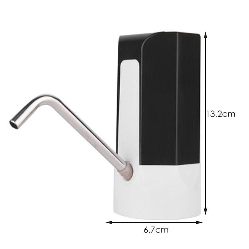 Electric Water Bottle Pump 3-5 Gallon,USB Charging Wireless Portable Automatic Drinking Dispenser Filter for Home Office