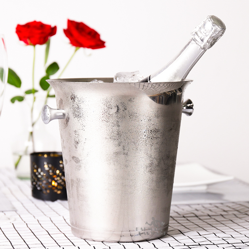 5l is hink i rostfritt stål vin champagne vin kylare vinflaska svalare champagne öl kylare is fat
