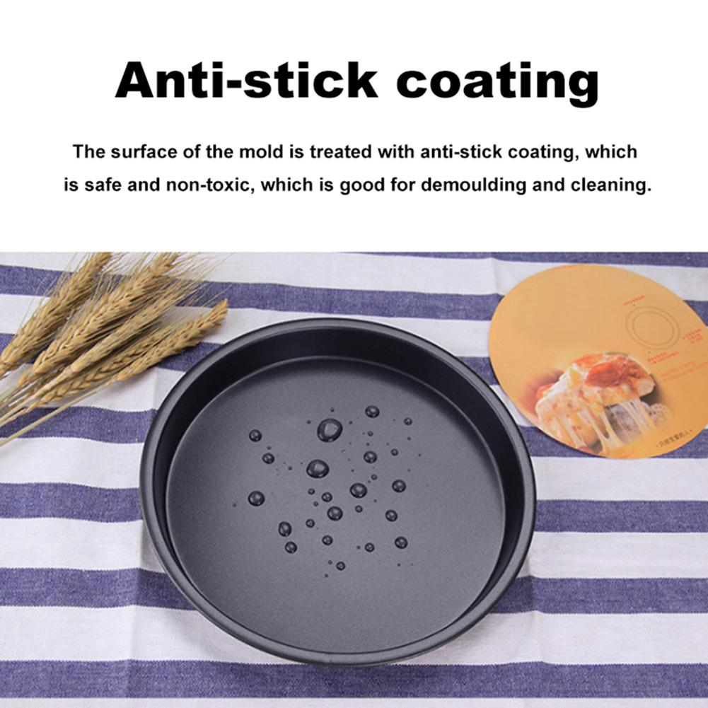 Pizza Pan Nonstick Pizza Plate Barbecue Net Rack Plate Stainless Steel BBQ Utensils Baking Tray Home Bakeware Baking Tool 