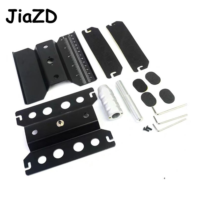 RC Car Repair Station - Metal Work Stand - H116mm - for Rock Crawler Climbing Cars: New Long Black