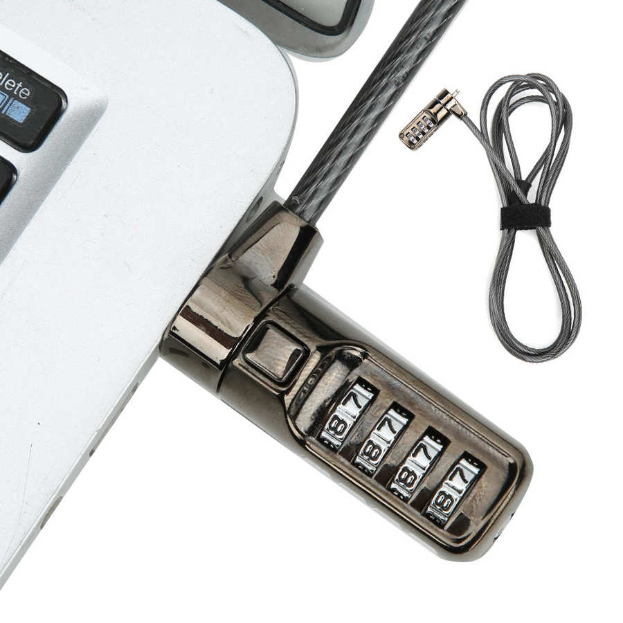 Extended Keyless Digital Anti theft Coded Combination Projector Lock for Laptop Computer