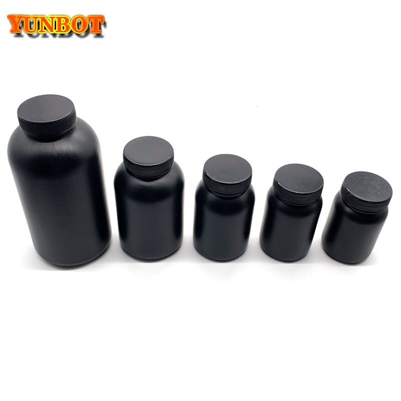 3D Printer part Recycle resin empty bottle Photosensitive UV Resin Large Diameter empty bottle Protect from light