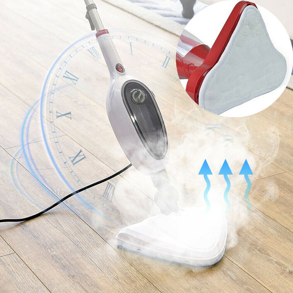 6Pcs Microfiber Thuis Vloer Stoomreiniger Mop Pad Mop Hoofd Vervanging Pad Steam Cleaning Kleding Voor H2O H20 X5