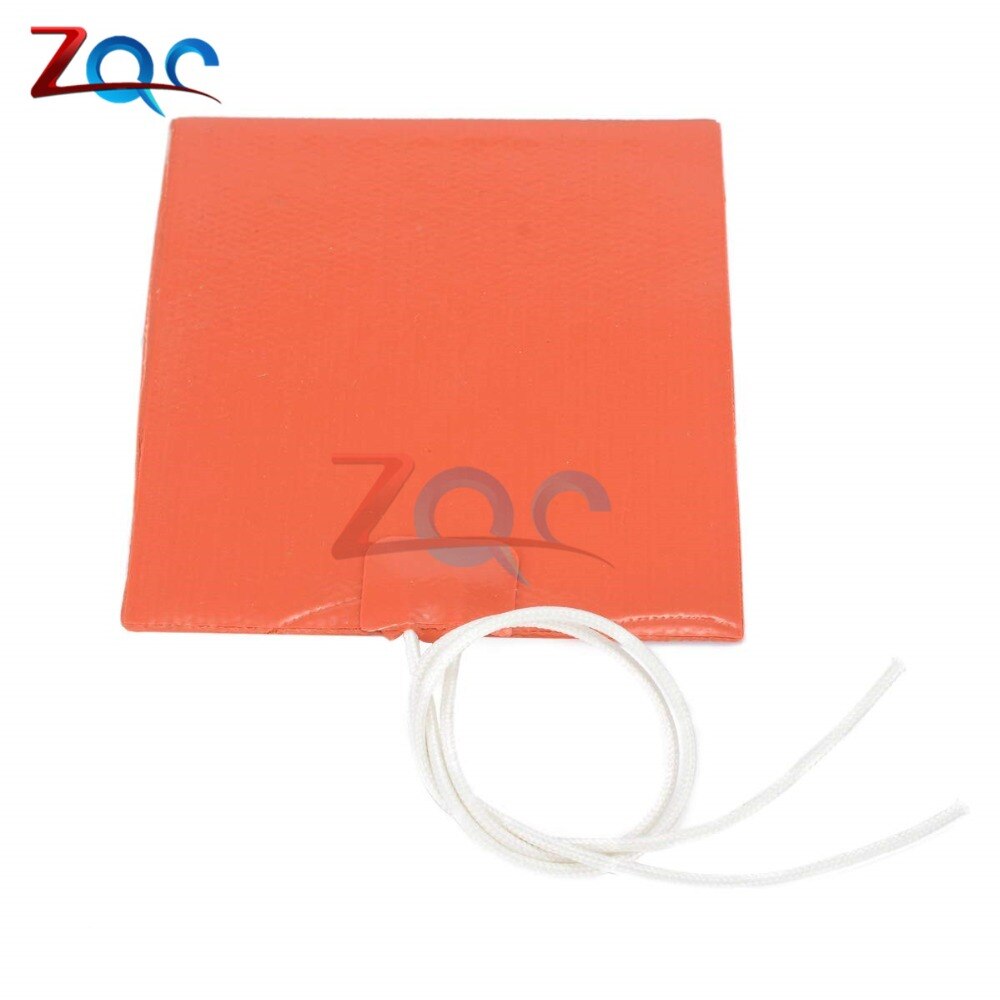 DC 12V 12W Silikon Gummi Heizung Panel Konstante Temperatur Heizung Panel Platte 100*120mm Für Heizung werkzeug