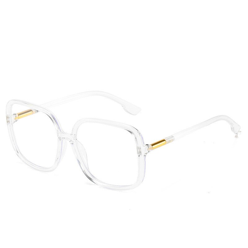Anti Blue Glasses Kid Square Frame Child Glasses Frame Girl Vintage Glasses Frame Boy Blue Light Eyeglasses Light Pink: Transparent white