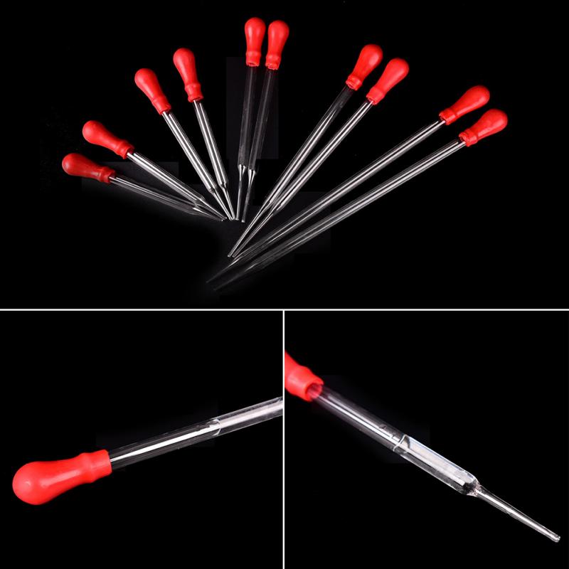 1Pcs Glass Dropper Medicine Pipette Durable Silicone Head Liquid Dropper Burette Transfer Pipette Lab Supplies 9/10/12/15/17/18