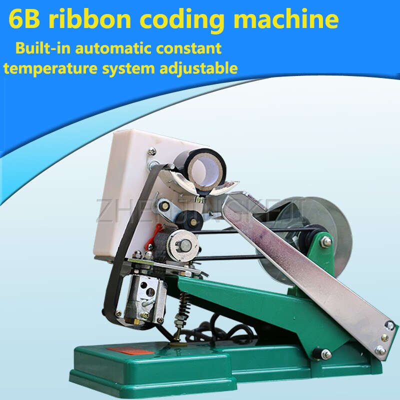 Direct Heating Ribbon Coding Machine Production Date Coding Tool Typewriter Built-in Constant Temperature System Coder Equipment