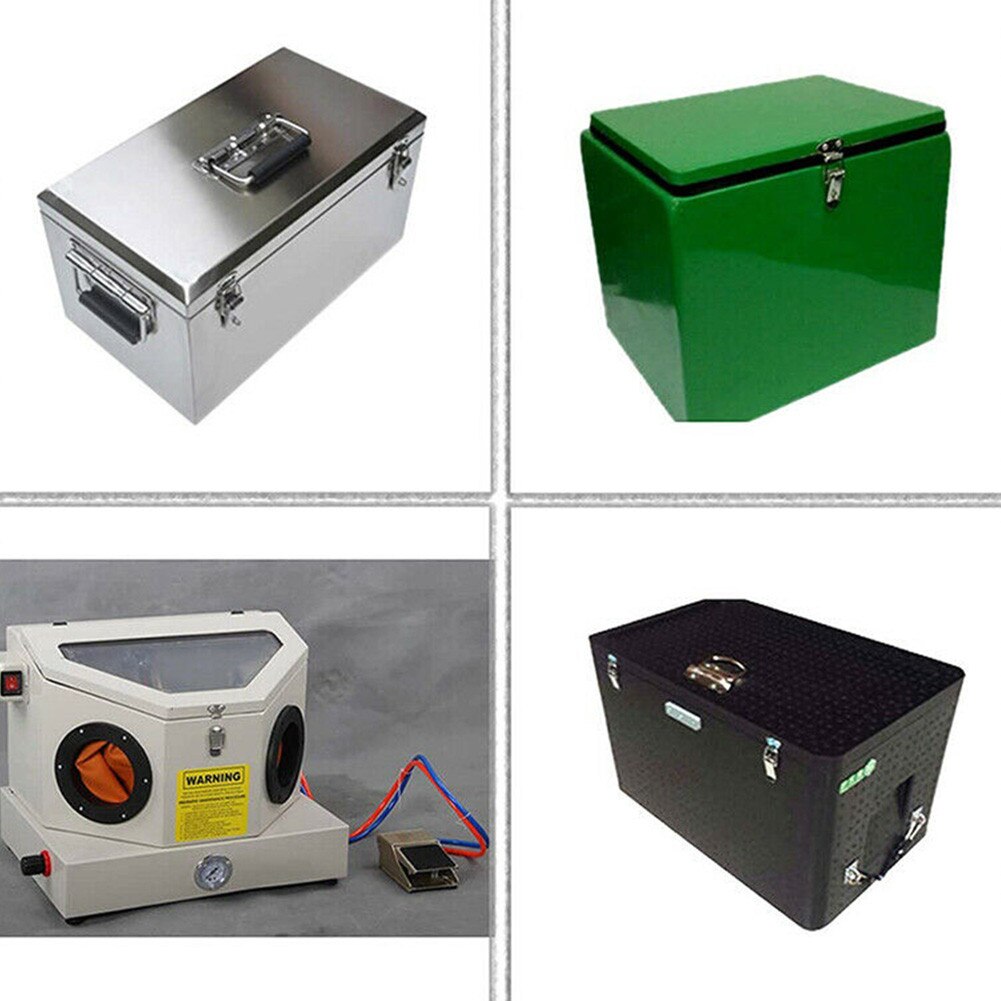 4PCS Stainless Steel Toggle Latch Catch Spring Loaded Clamp Flight Case Suitcase Box Window Hardware Tool Box Lock Clips