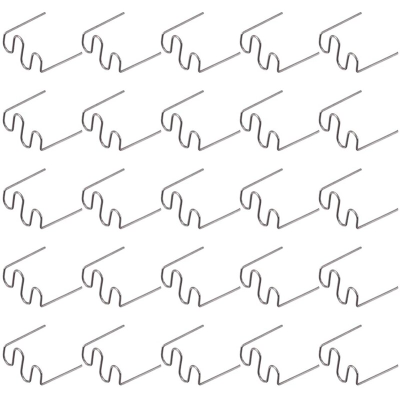 1000 pz 0.6mm graffette calde per cucitrice a caldo riparazione di plastica onda graffette paraurti carrozzeria riparazioni 0.6mm S onda graffette