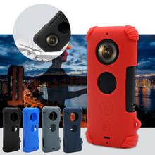 Siliconen Beschermhoes voor Insta 360 EEN X Bescherming Anti-Kras Cover Case voor insta Actie Camera Accessoires