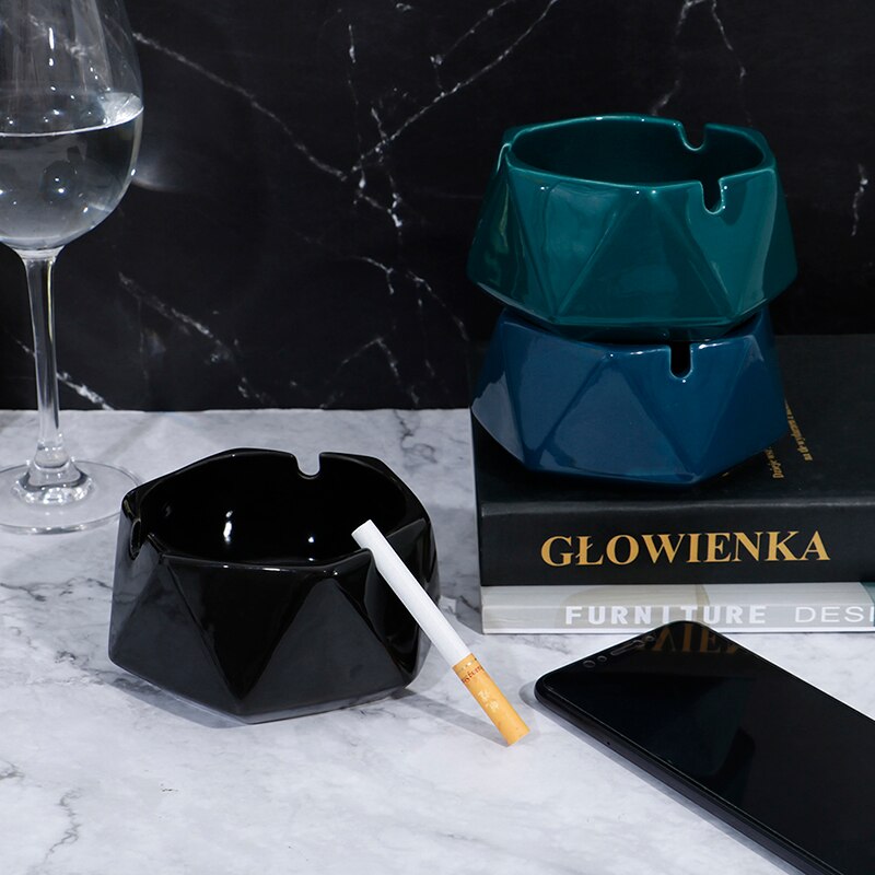 Draagbare Creatieve Asbak Pocket Outdoor Ash Tray Mini Asbak Keramische Asbakken Met Deksels Cadeau Voor Vriendje