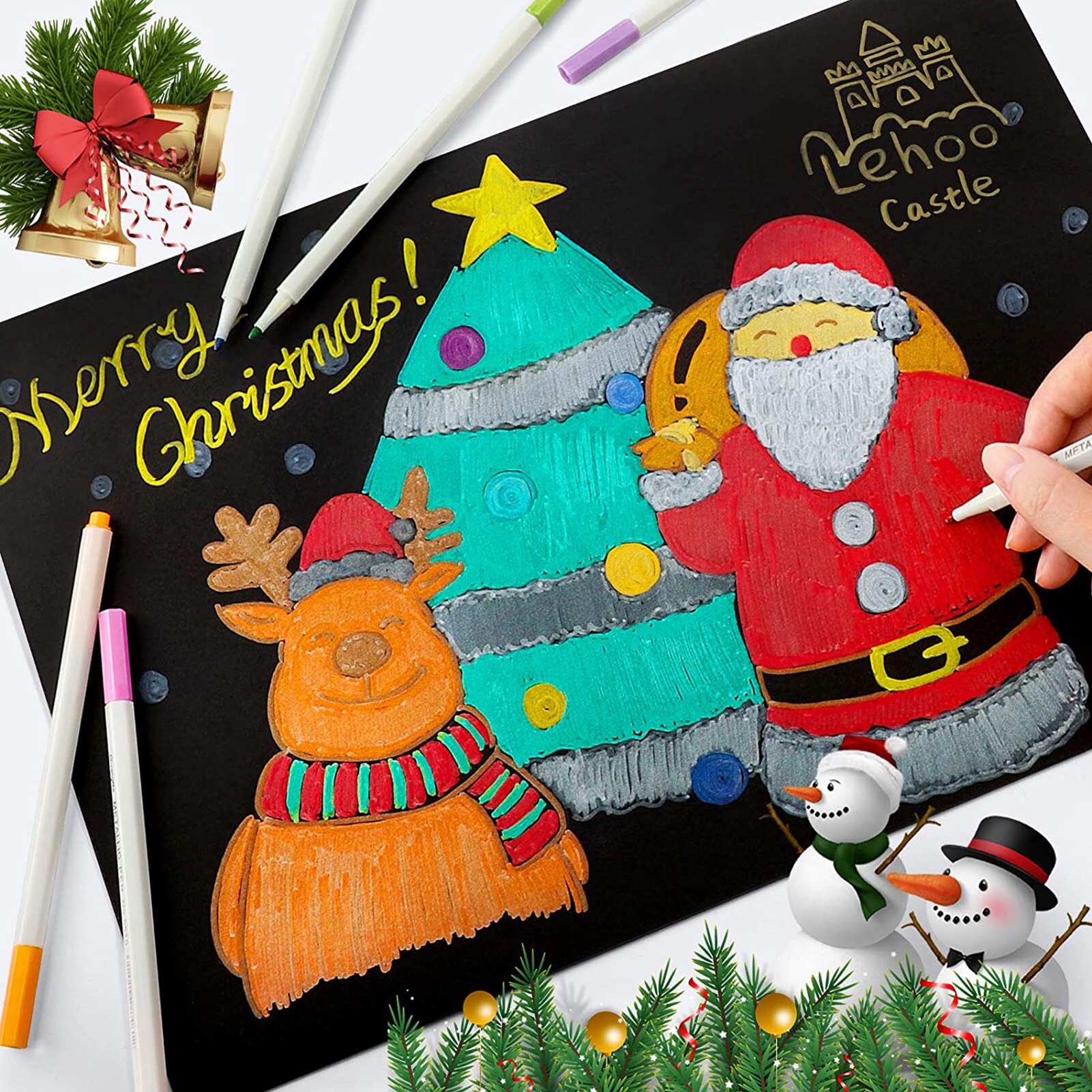 Diy Fotoalbum Metallic Kleur Pen 10/12/15/20/30-Kleur Graffiti Marker Pen Sneldrogend verf Pen Voor Card Ambachten Lbs