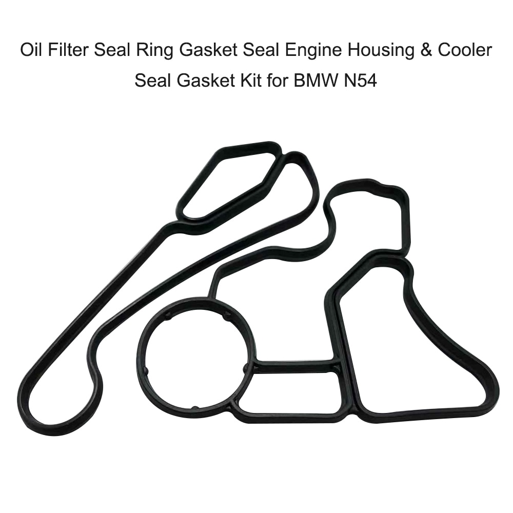 Auto Rubber Koeler Seal Olie Filter Behuizing Pakking Koeler Seal Pakking Kit Voor Bmw N54