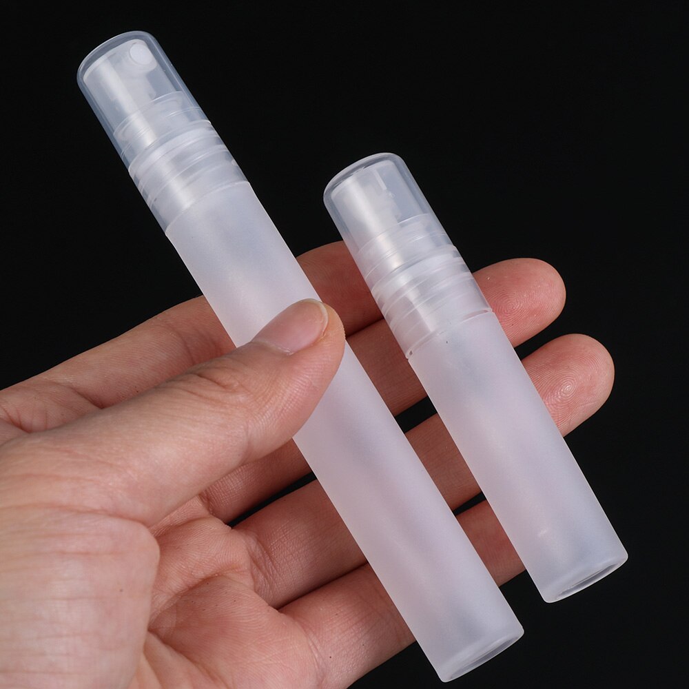 1pc 5/10ml meikki täytettävä pullo tyhjä muovinen hajuvesisumutin spraypullo minimatkatarvikkeet