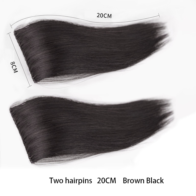 Pruikstuk onzichtbaar, pluiziger, dikker haar aan beide kanten, haarvervanging bovenop voor vrouwen: 4/27hl