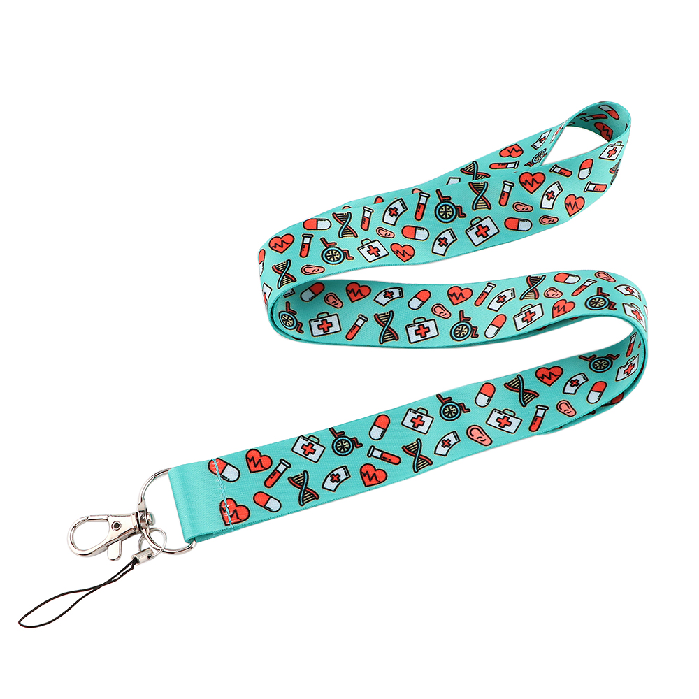 CB910 Menselijke Organen Lanyard Voor Key Camera Whistle Cool Id Badge Houder Mobiele Telefoon Neck Strap Opknoping Touw Arts Verpleegkundige: 10