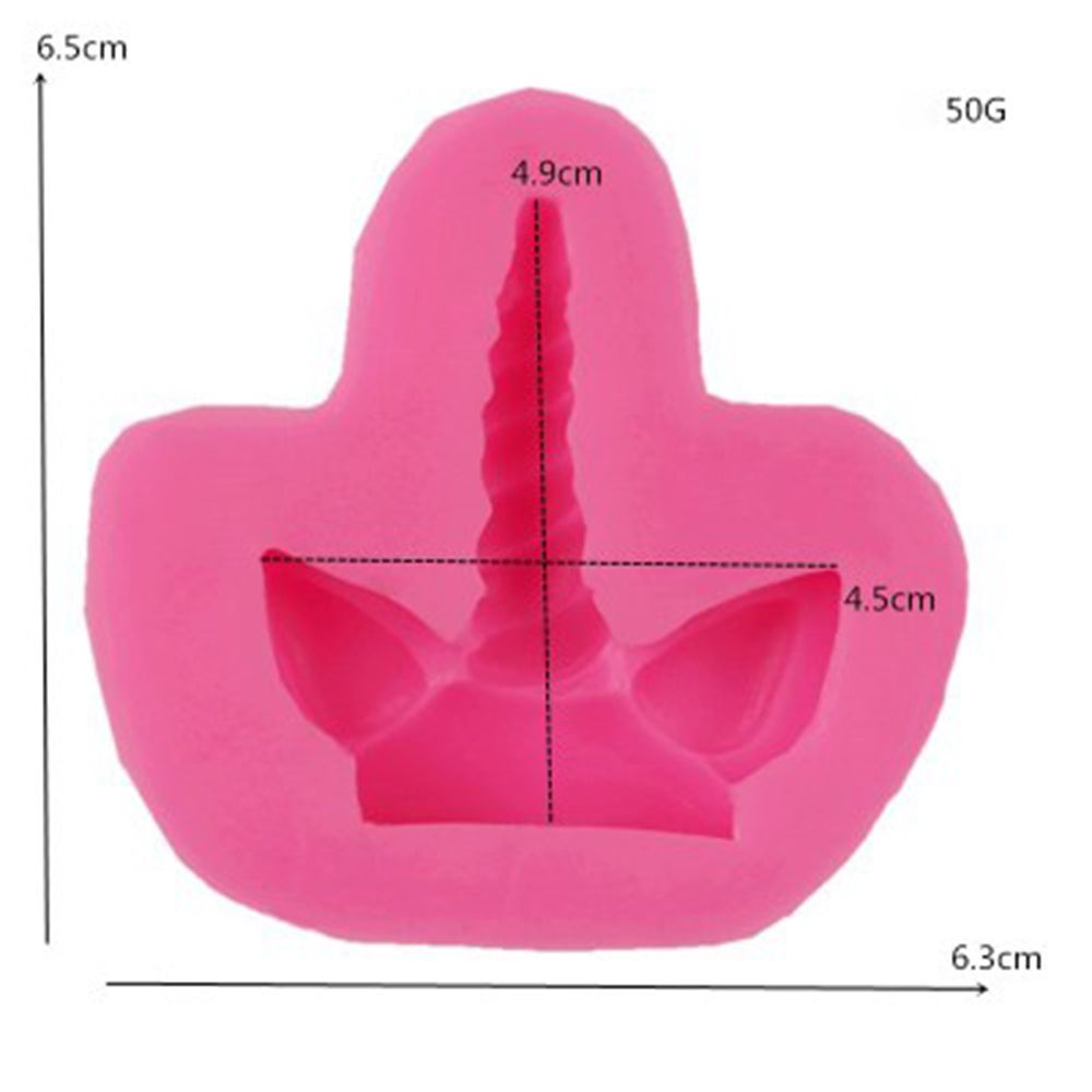 1 pc Cake Tool Unicorn Horse Ear Silicone Mold Sugarcraft Chocolate Fondant Tool Sugarcraft Mould