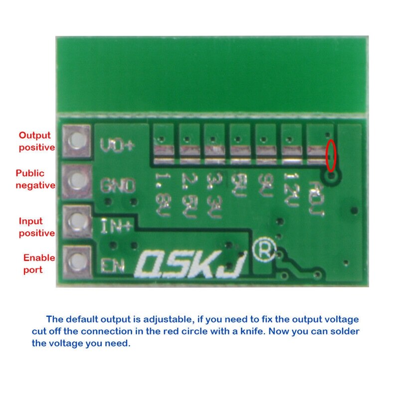 5x Mini DC-DC 4.5-24V Naar 5V 3A Step Down Power Module Buck Converter 97.5%