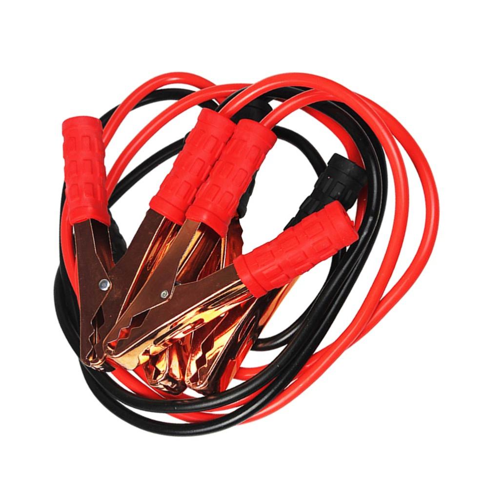 1Pc 2M 500A Koper String Veilig Duurzaam Jumper Kabel Auto Booster Kabel Voor Voertuig Nood Auto