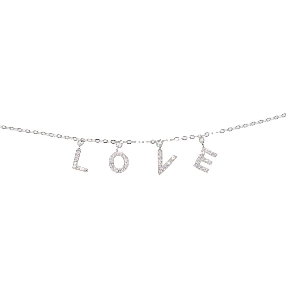 Zarte LIEBE Schichten Frauen Fußkettchen Kette Boho Sommer Yoga Strand Bein Armbinde Echt 925 Silber Einfache LIEBE Pendents Fußkettchen Schmuck