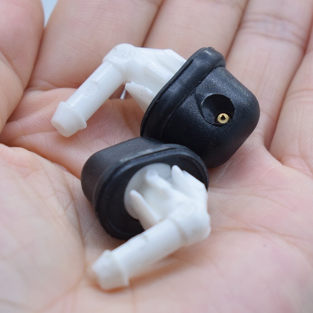 2 pièces pare-brise arrière Jet d'eau pare-brise lave-glace buse Jet pour Citroen Xsara Picasso Xantia C4 Picasso Saxo 6438F2