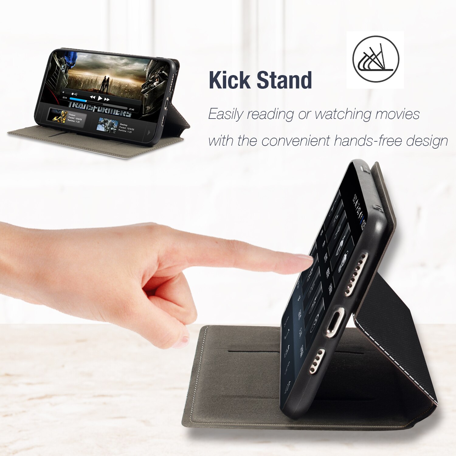 per Ulefone Armor X8 custodia moda multicolore chiusura magnetica custodia in pelle Flip coperchio con portacarte per Ulefone Armor X8i