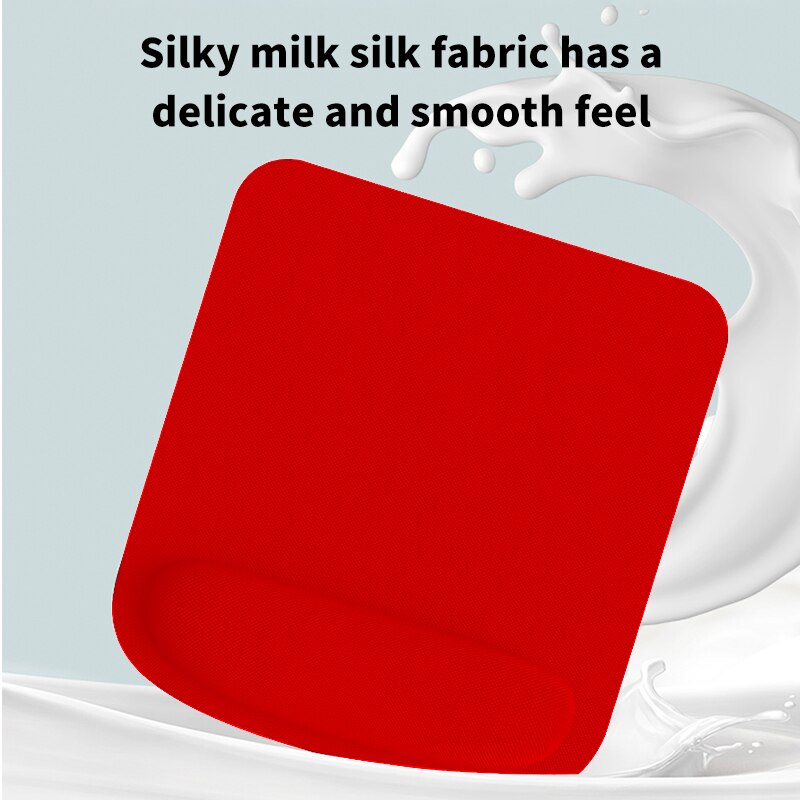 EVA Ergonomic Wrist Rest Mouse Pad Comfortable Wrist Support Non Slip Mice Mat Soft Thicken Mouse Pads For Laptops PC Computer
