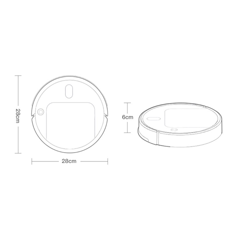 Robot Vacuum Cleaner & Mop with Hard Floor Mode MOLF