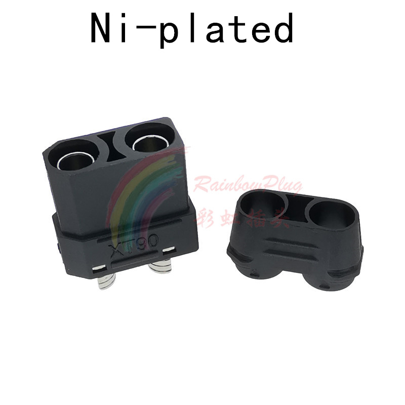 Schnell Ladung Amass XT90 schwarz Stecker Männlich Weiblich Stecker für Batterie ESC und Ladegerät Blei XT90H XT90H-M XT90H-F Ni-überzogene: Dark Grau