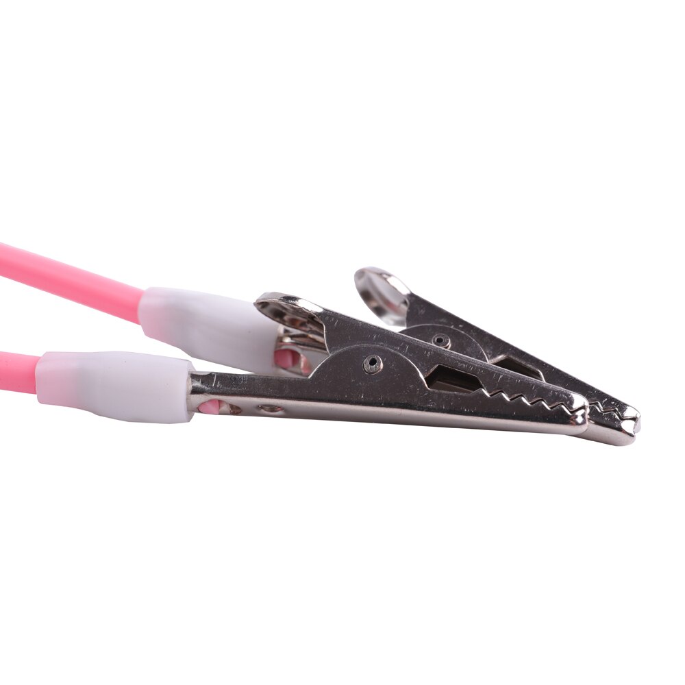 Lot de 5 pinces à bavoir dentaire, porte-serviettes Crocodile Clip en acier inoxydable et cordon en Silicone Flexible (5 couleurs)