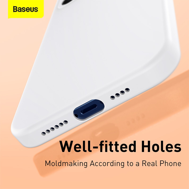 Baseus Phone Cover For iPhone 12 Pro Max Dustproof Phone Case Simple Case Ultra Thin Back Phone Cover For iPhone 12 Mini