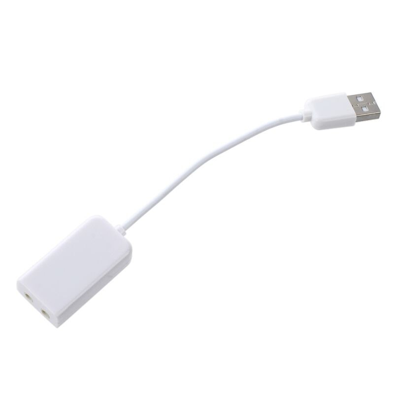 USB 2.0 Virtual 2.1 Channel o effect 7.1 3D Sound Card Adapter