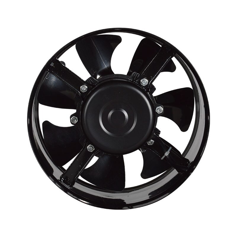 8 inch high speed exhaust fan inline duct booster fan for kitchen bathroom air extractor metal ventilator ventilation fan 220V