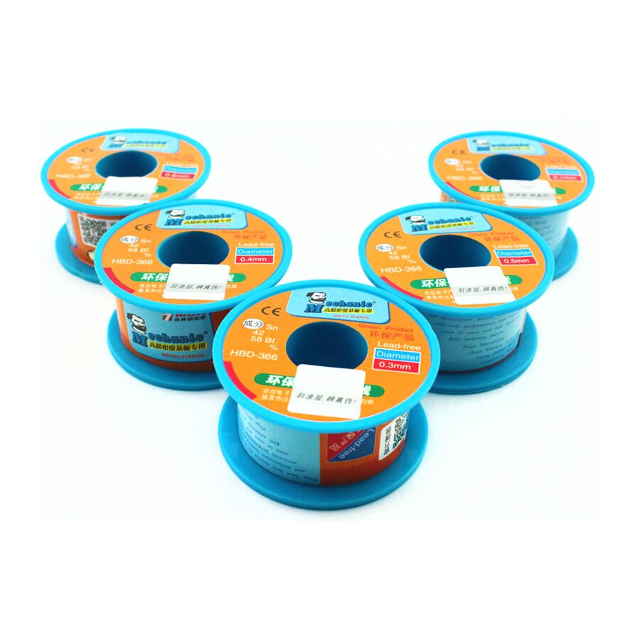 MECHANIC 100g Lead Free solder wire Rosin Core 210℃ Melting Point Soldering wire