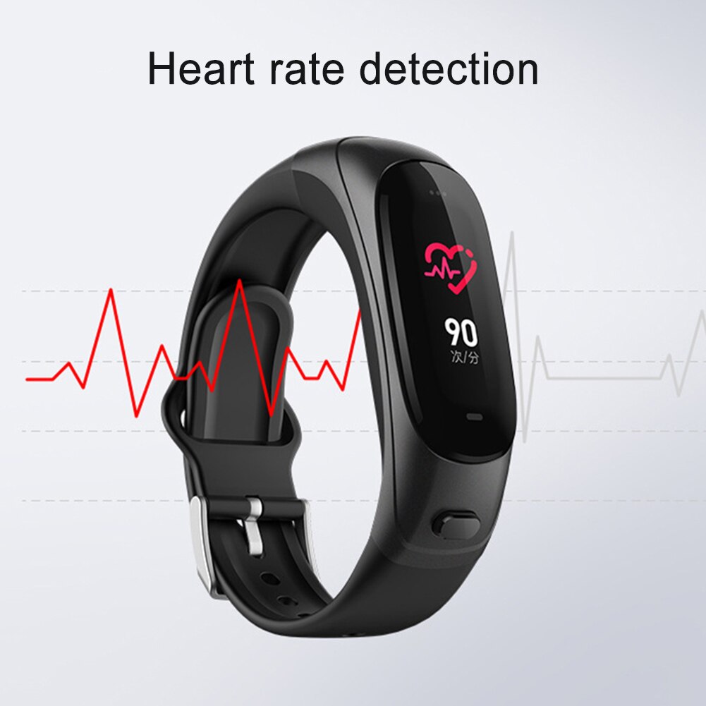 Smart Bracelet V08Pro Real-time Heart Rate Monitor Waterproof Fitness Band Pedometer Call Reminder Activity Tracker Sport
