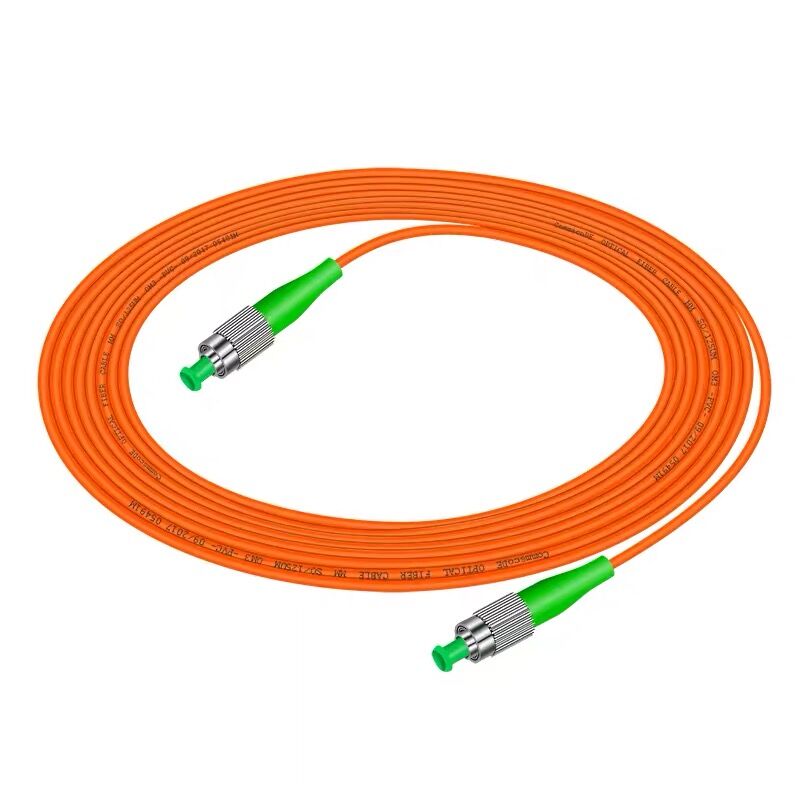 5pcs/lot FC/APC-FC/APC Simplex 3.0mm Multimode Fiber Optic Patch Cord